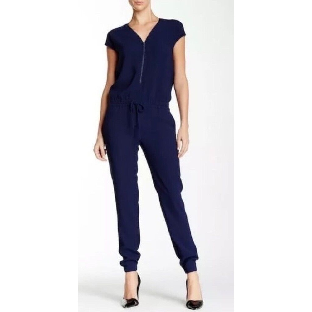 Vince Navy Jumpsuit